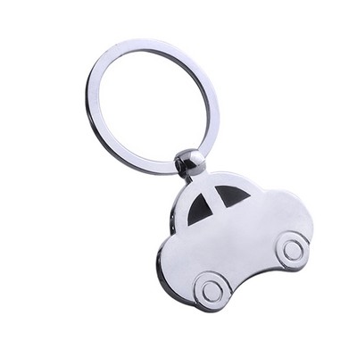 Beetle Vintage Car Metal Keychain