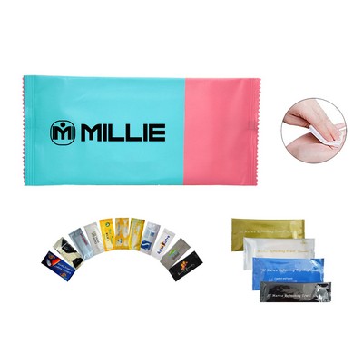 Indivdually Wrapped Disposable Refreshing Soft Wet Wipes