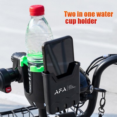 2" 1 Portable Bottle Rack Phone Holder For Trolley Child Car Bicycle