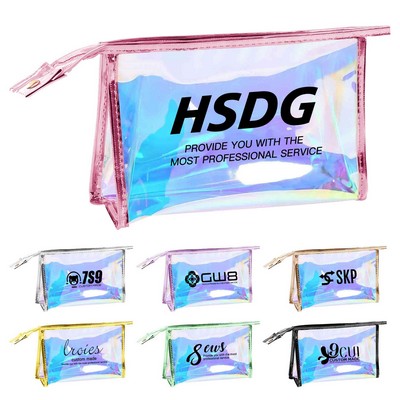 Iridescent Cosmetic Bag