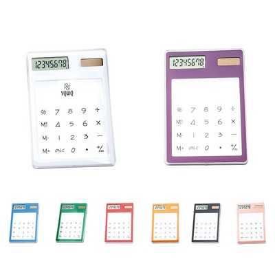 Transparent Solar Calculator