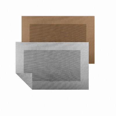 Waterproof PVC Polyester Dining Table Placemats