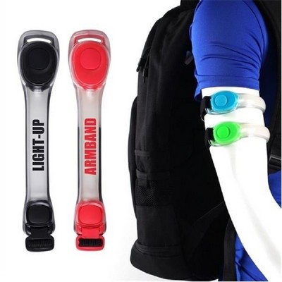 LED Reflective Safety Running Armband