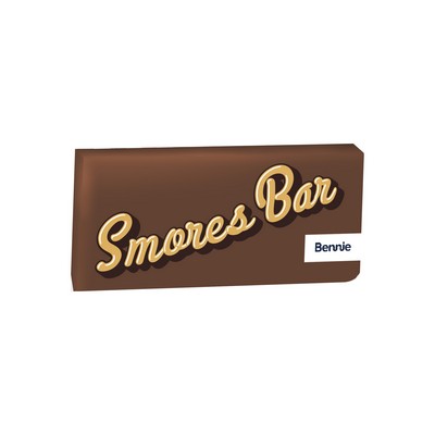 1 Oz. Chocolate Bar in Envelope Wrapper - S'mores