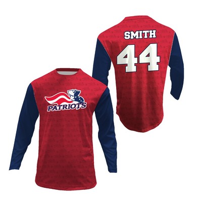 Men's/Youth Long Sleeve Crew Neck Shirt