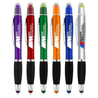 The Gel Wax No Bleed Highlighter / Stylus Pen