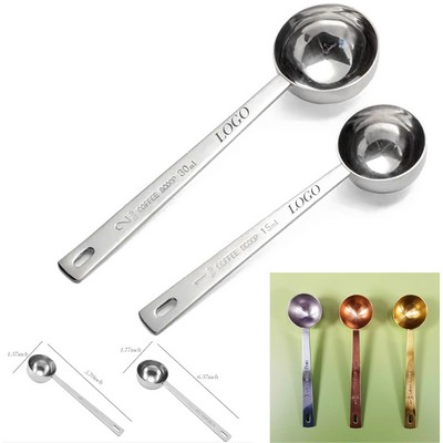 Stainless Steel Coffee Scoop with Long Handle