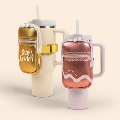 Large Metallic Neoprene Hydro Pouch