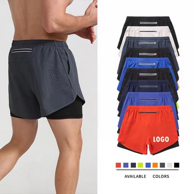 Men 2" 1 Running Short