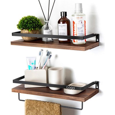 Floating Shelves For Wall Bathroom Shelves With Towel Bar