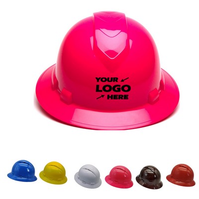 Full Brim Hard Hat with HDPE Shell