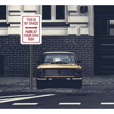 Reflective My Parking Signs (1' x 1ft) SQFT