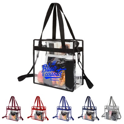 Classic Clear Stadium Tote Bag