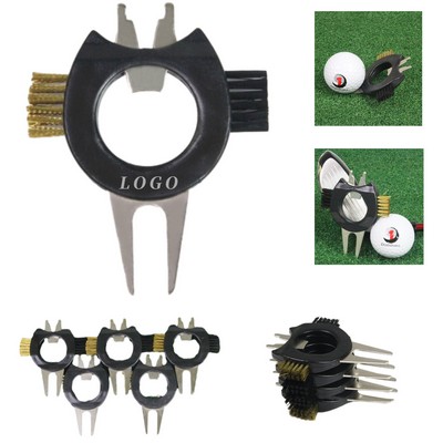 Dual-functional Golf Club Cleaner