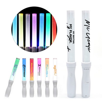 LED Party Flashing Cheer Glow Light Sticks (with Batteries)