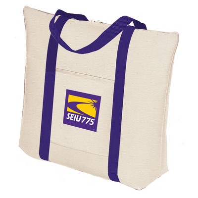 Windsor Tote Bag (18 Oz. Natural Canvas)