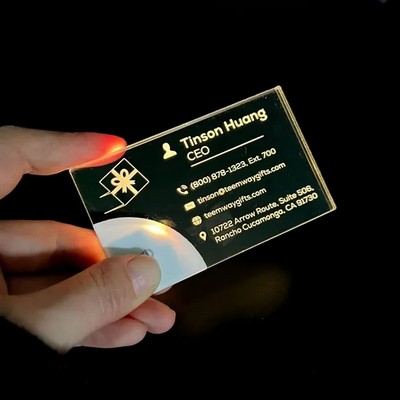 Custom LED Acrylic Business Card