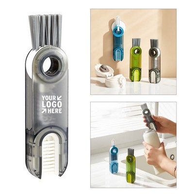 3" 1 Multifunctional Bendable Cup Lid Brush