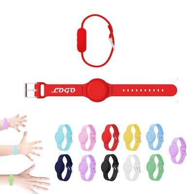 Silicone Tag Tracker Wristband Case For Kids