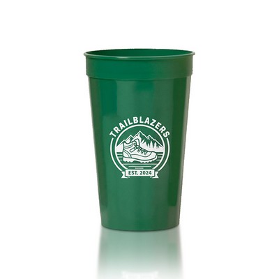 22 Oz. Fluted Stadium Cup (Screen Printed)