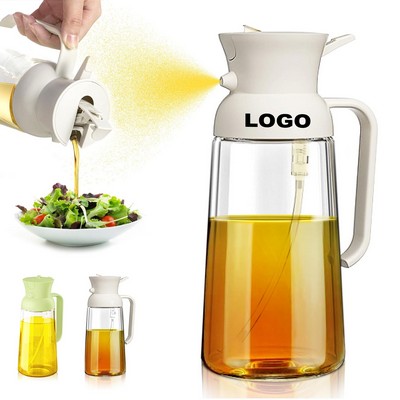 19Oz Glass Oil Dispener With Handle