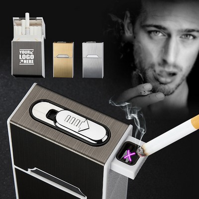 Cigarette Case w/X-Lightning Lighter