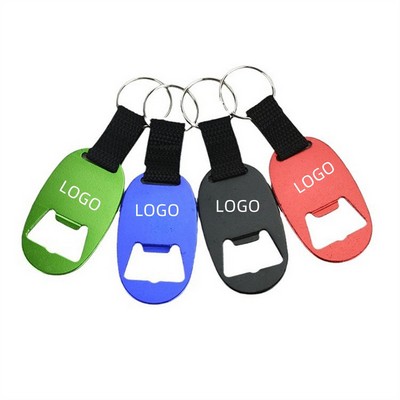 Oval Sodas Bottle Opener Keychain