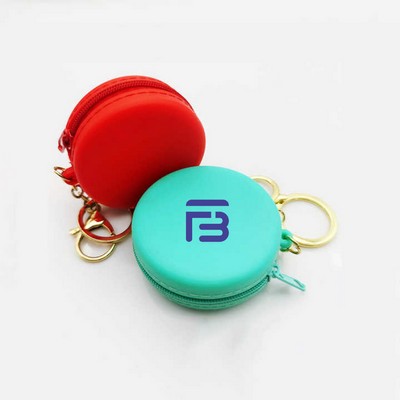 Custom Mini Silicone Jelly Coin Case