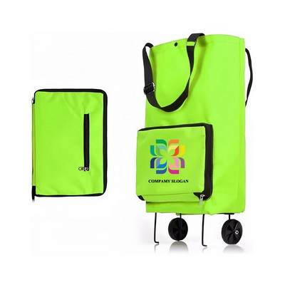 Foldable Shopping Bag with Wheels