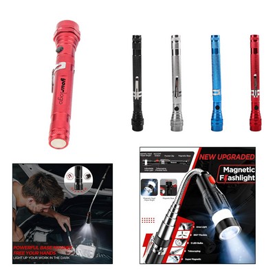 Strong Magnetic Flashlight