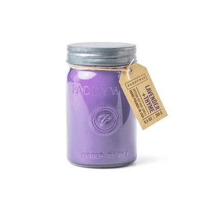 Relish Jar 9.5 Oz Purple Glass - Lavender & Thyme