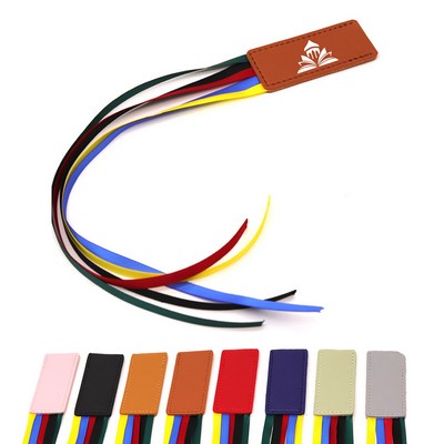 Leather Ribbon Bookmarks