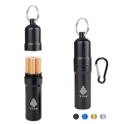 5 Capacity Cigarette Holder With Carabiner