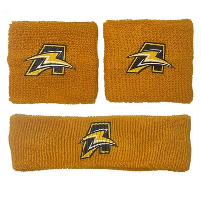 Made in the USA Heavyweight Headband/Wristband Set w/Direct to Film