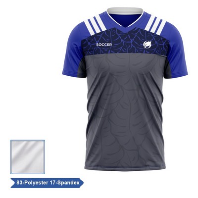 Sublimation Premium Poly Spandex Soccer Jersey - Men Women