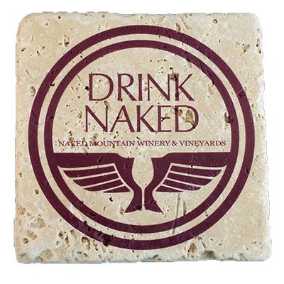 4" Travertine Coaster