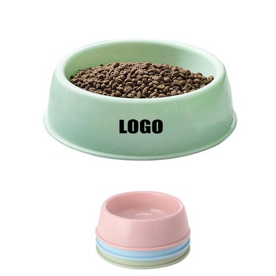 Plastic Pet Bowl Food Tray