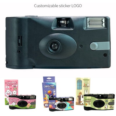 18 Exposures Disposable Camera With Flash