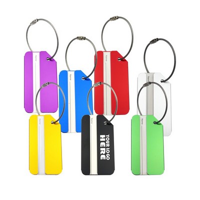 Aluminium Luggage Tag