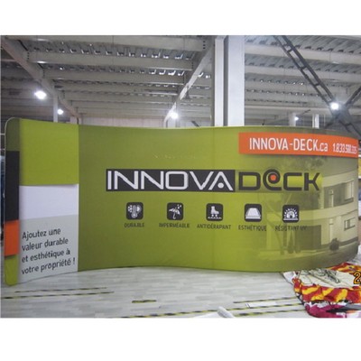 Tube Kiosk - S Shape - 20' - Frame