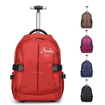 Rip-stop Rolling Backpack