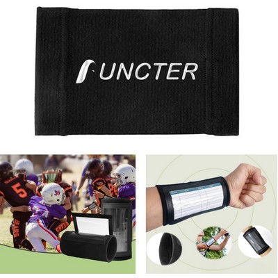 Double Layers Of PVC Window Teenager Tactical Book Rugby Wristband