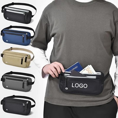 RFID Blocking Outdoor Sports Waist Bag