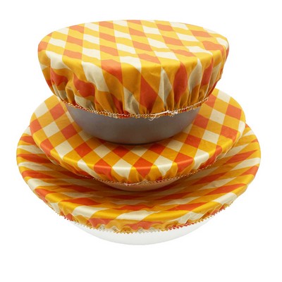 Organic Cotton Beeswax Wraps Bowl Covers