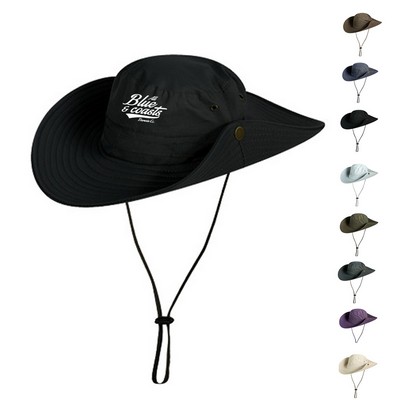 Wide Brim Adjustable Fisherman Hat