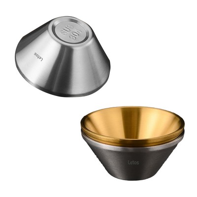 Stainless Steel Broad Brimmed Rice Bowl 32 oz.