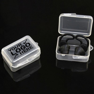 Triple-Layer Silicone Shark Fin Earplugss