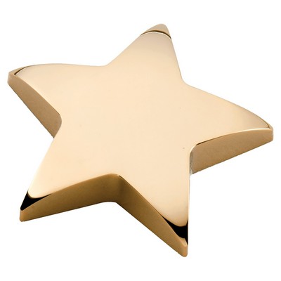Metal Star Paperweight