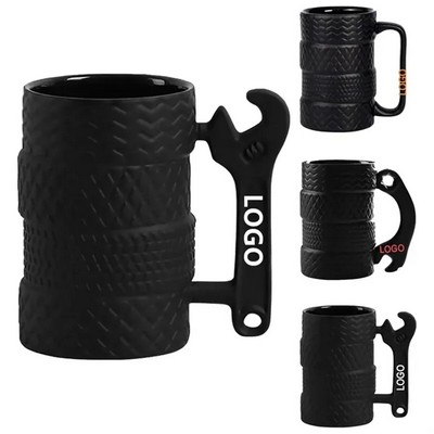 Ceramic Tire Coffee Mug