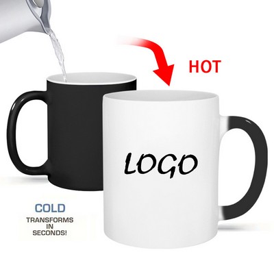 11Oz Color Changing Ceramic Mug